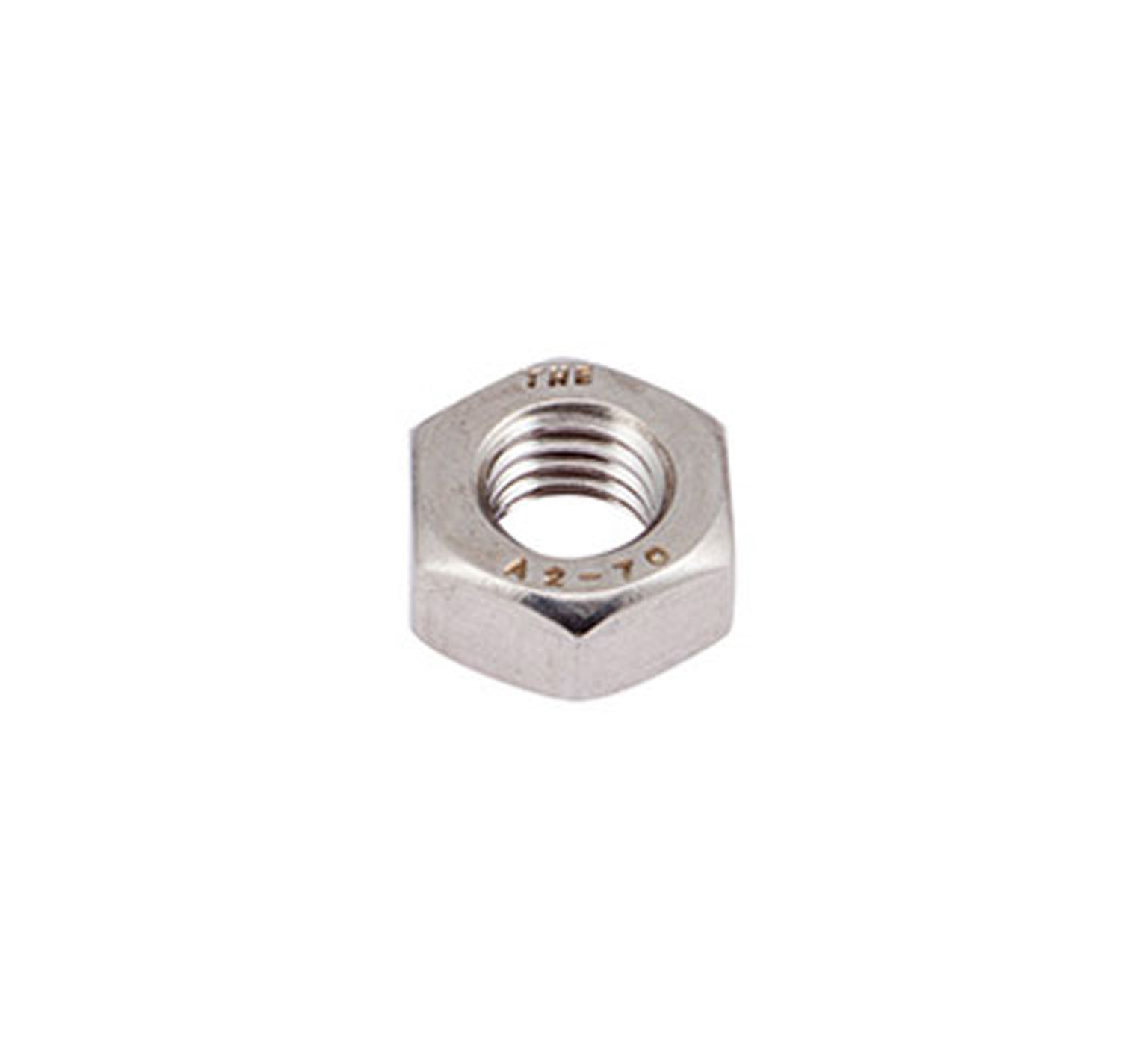 07787 Écrou hexagonal en acier inoxydable - Filetage M10 x 0,315 po / 0,8 cm alt 1