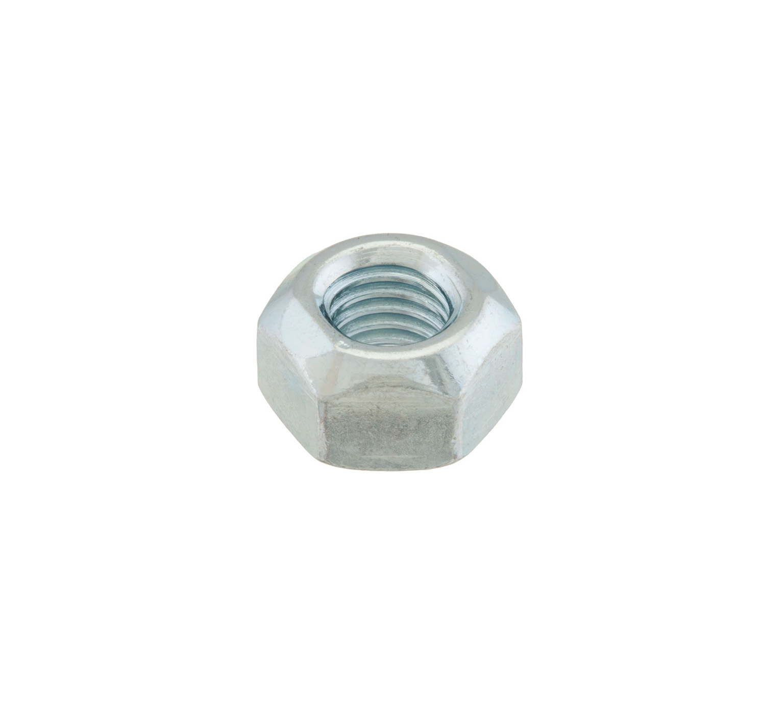 08166 Écrou hexagonal en acier - Filetage M10 x 0,394 po / 1 cm alt 1