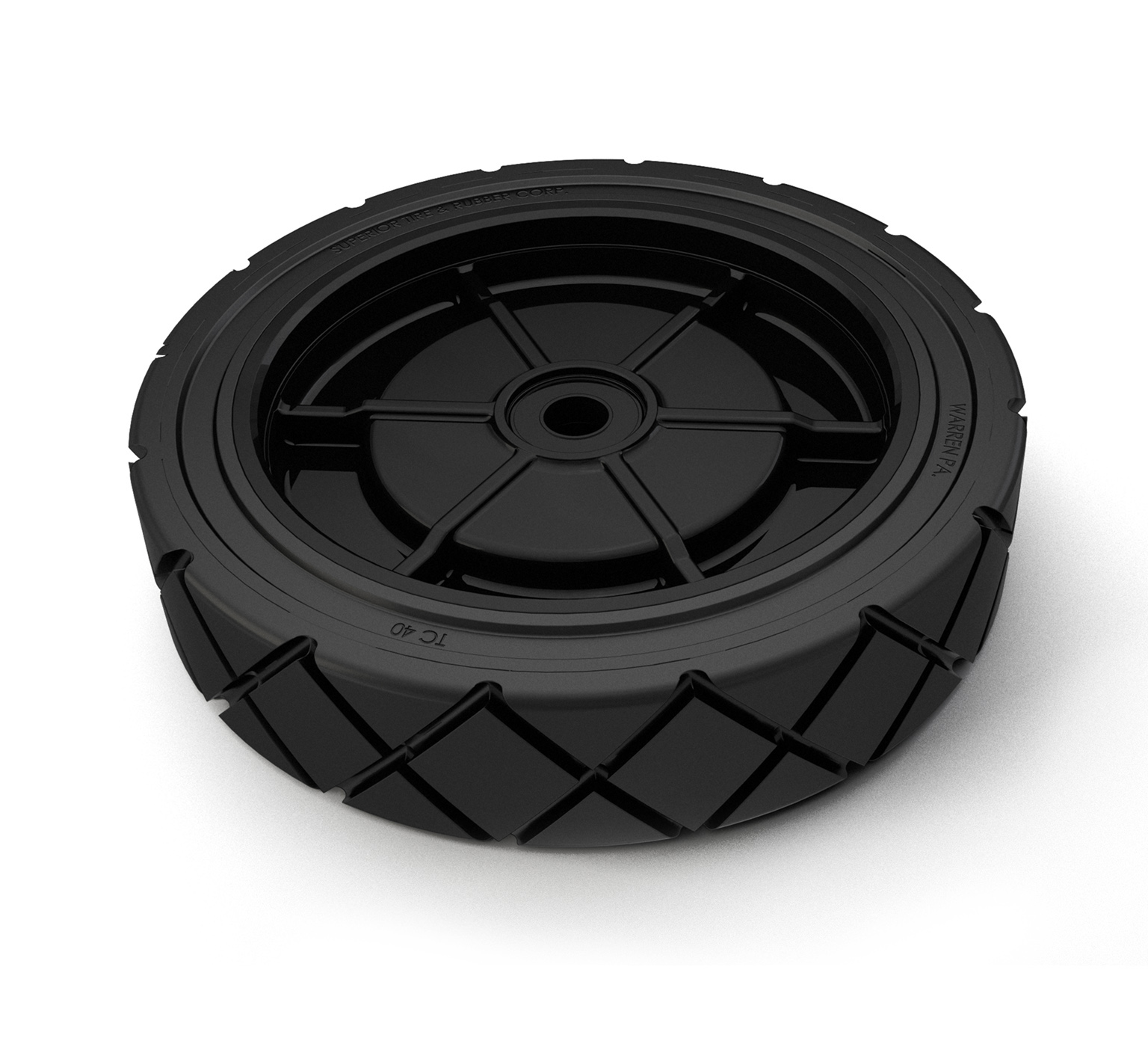 1059347 Non-Skid Rubber Tire alt 1