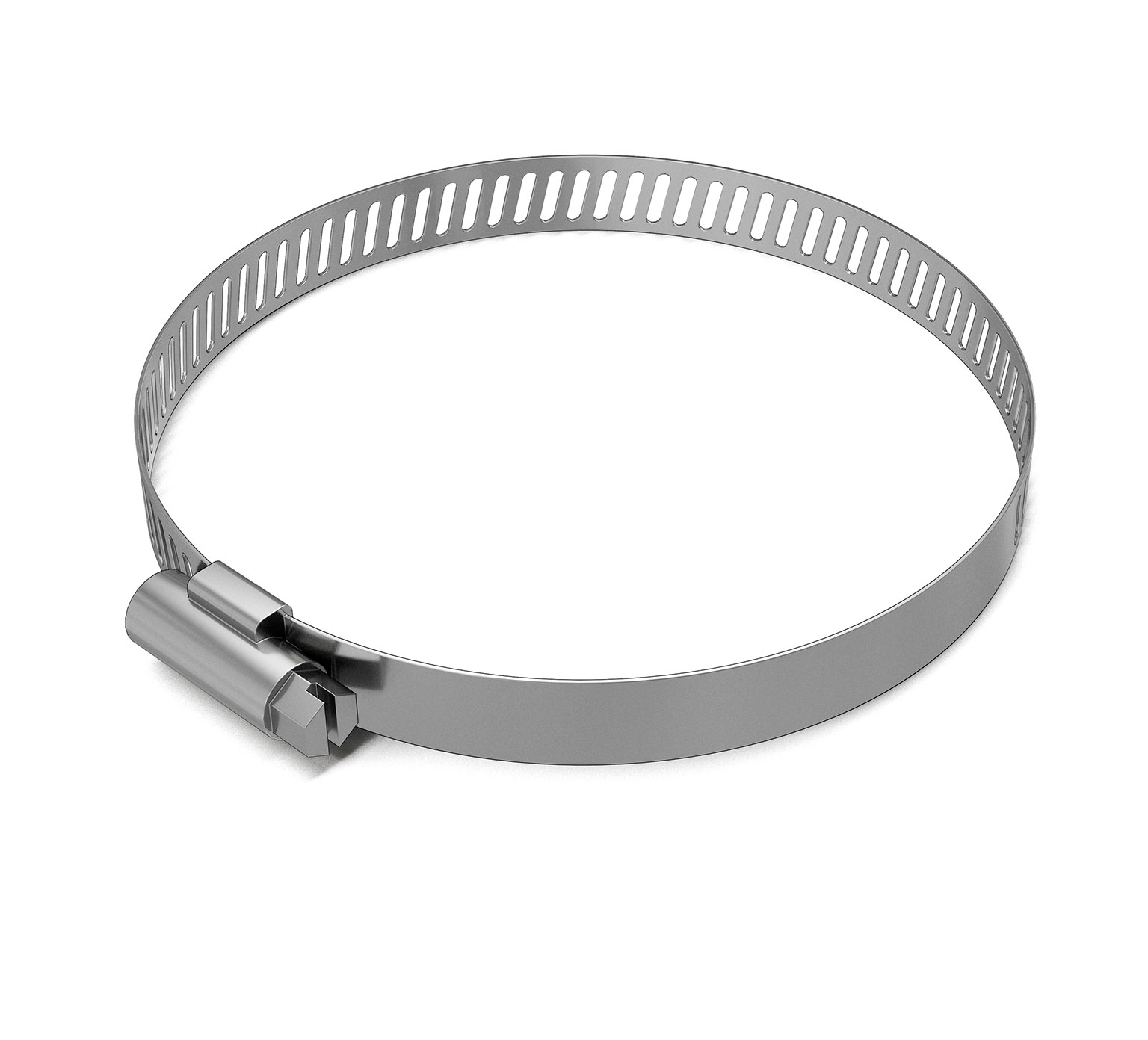 23498 Stainless Steel Hose Clamp - 3.562 - 4.5 in x 0.5 in alt 1