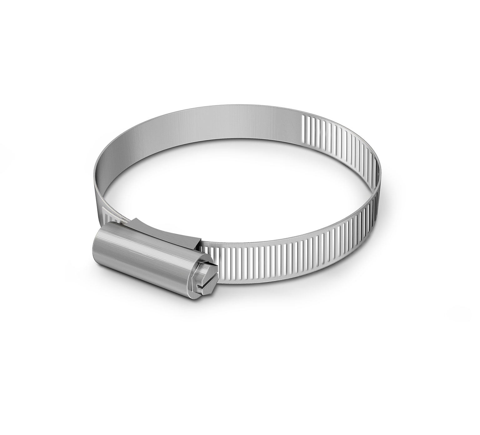 43555 Stainless Steel Hose Clamp - 2.62 - 3.5 in x 0.5 in alt 1