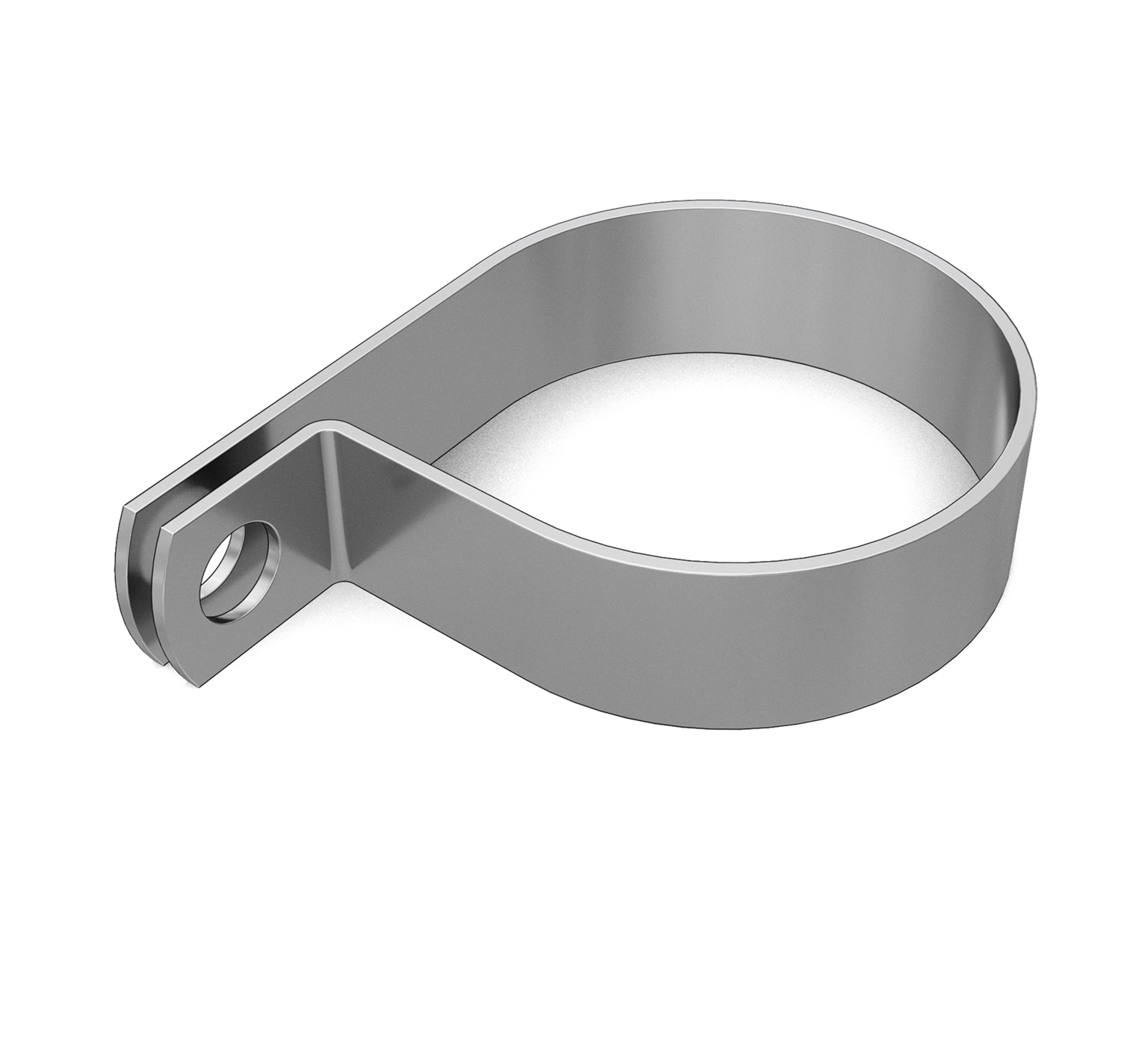 50544 Stainless Steel Cable Clamp - 1.125 x 0.375 in alt 1