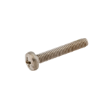 04403 Stainless Steel Phillips Pan Screw - M4 Thread x 1.122 in alt 1
