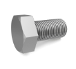 09291 Stainless Steel Hex Screw - M10 Thread x 0.75 in alt 1