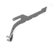 1055027 Steel Left Hand Body Squeegee Bracket Weldment alt 1