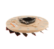 1059809 Diamabrush 100 Grit Clockwise Concrete Disk &#8211; 14 in / 360 mm alt 1