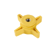 1218322 KNOB, STAR, 2.75D 4EAR, M8X1.25 FEM alt 1