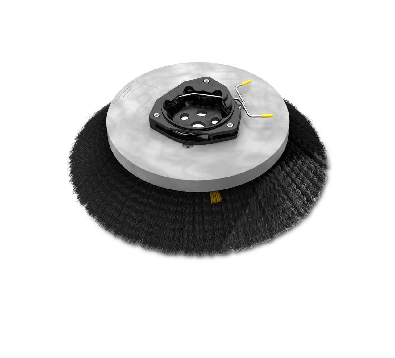 1220186 Assemblage de brosse de balayage avec disque en polypropylène – 19 po / 482 mm alt 1