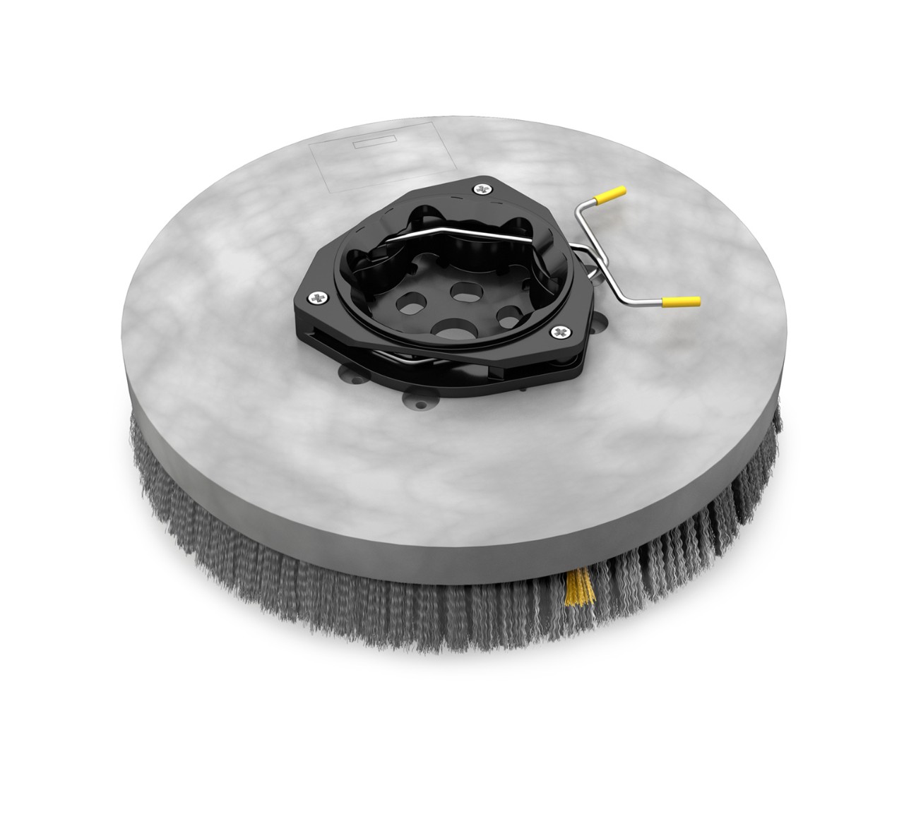 1220237 Polypropylene Disk Scrub Brush Assembly – 14 in / 356 mm alt 1