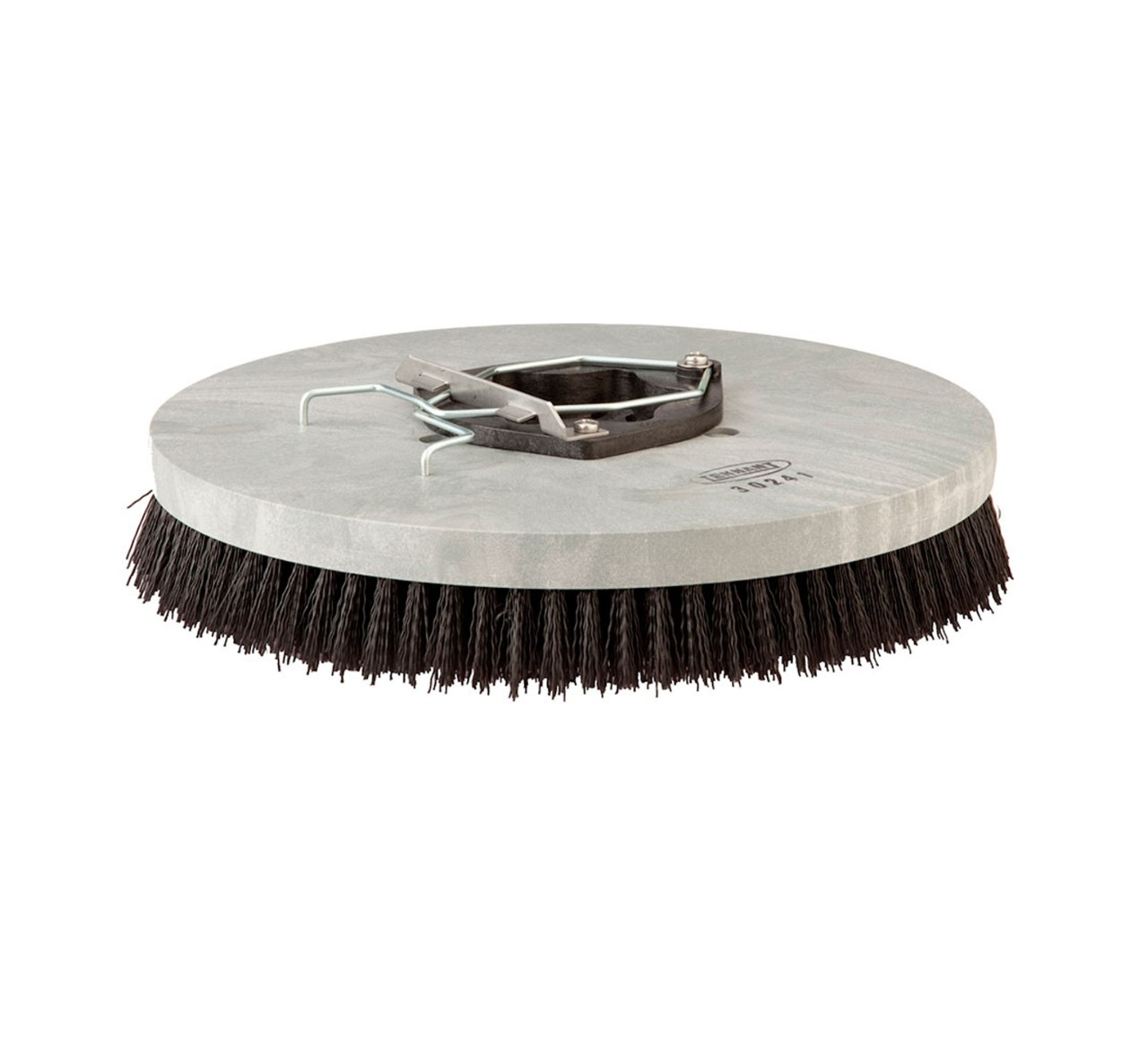 30241 Assemblage de brosse de récurage à disque en polypropylène – 16 po / 406 mm alt 1