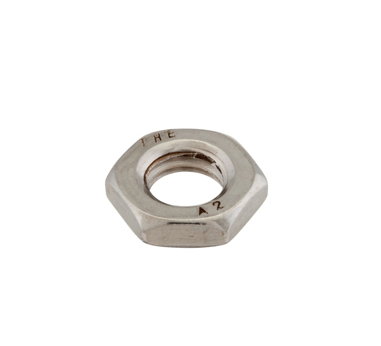 32716 Stainless Steel Hexagonal Nut - 0.74 x 0.2 in alt 1
