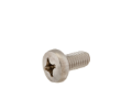 363503 Vis cruciforme à tête cylindrique en acier inoxydable - Filetage M6 x 0,68 po / 1,73 cm alt 1