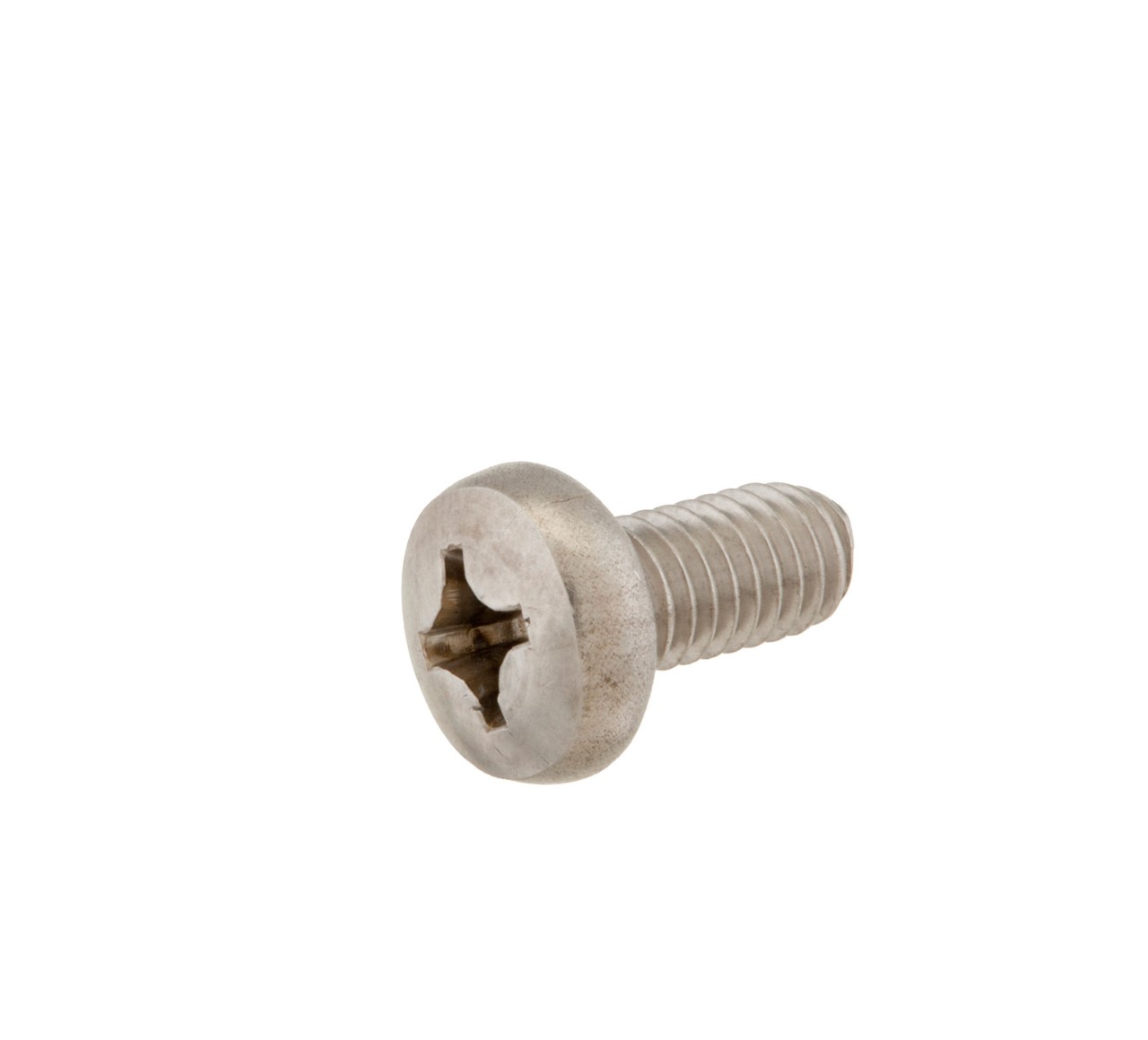 363503 Stainless Steel Phillips Pan Screw - M6 Thread x 0.68 in alt 1