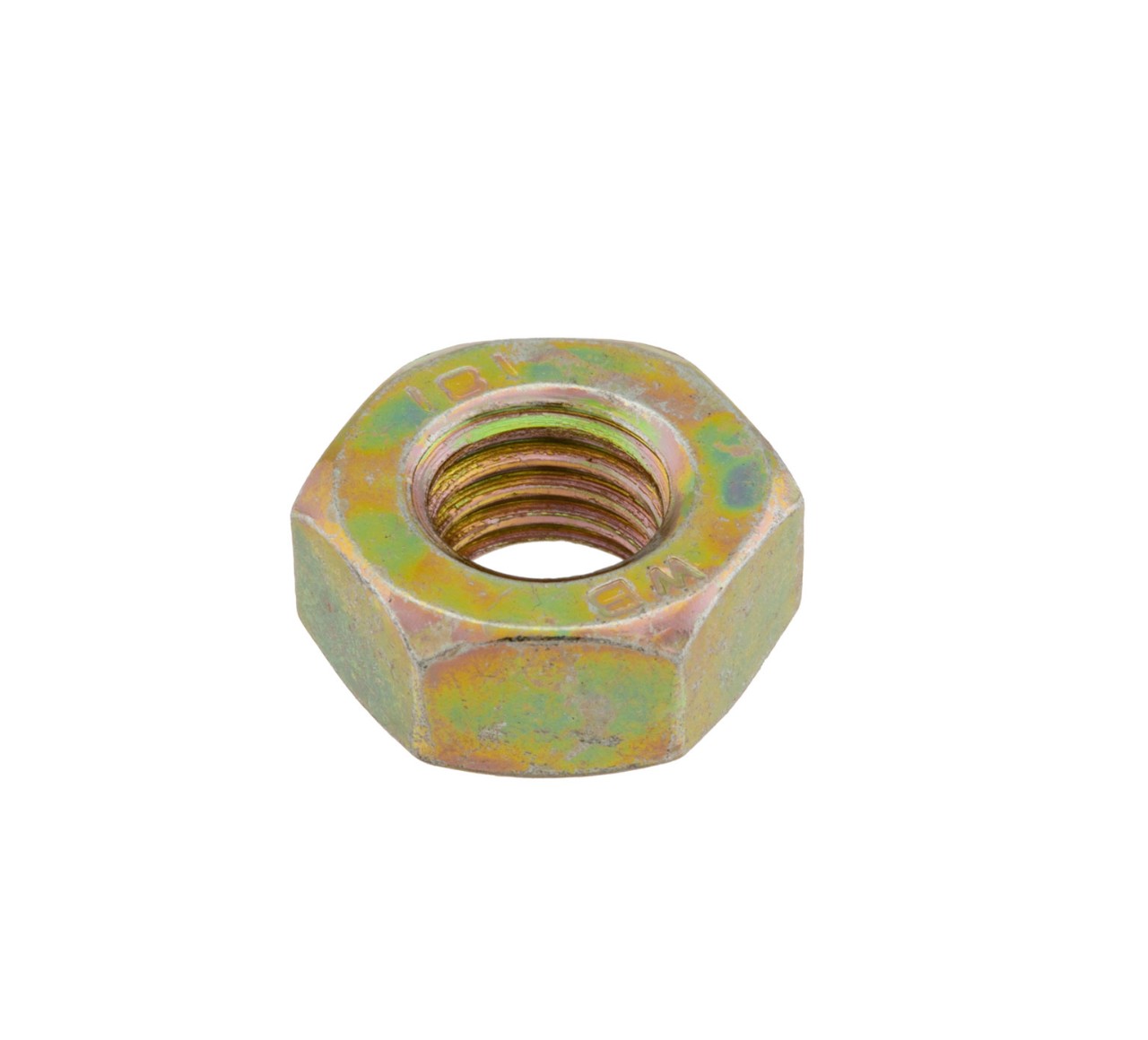 39312 Écrou hexagonal en acier - 0,669 x 0,314 po / 1,7 x 0,8 cm alt 1