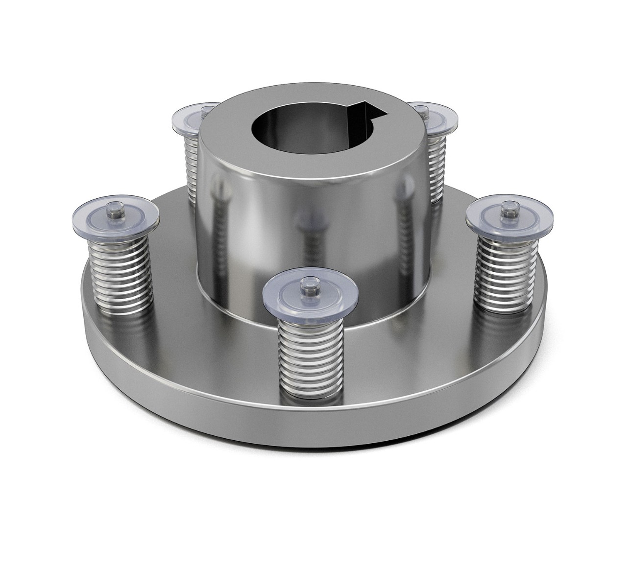 4015068 HUB ASSY, WHEEL, 5 BOLT 4.50BC TAPER B alt 1