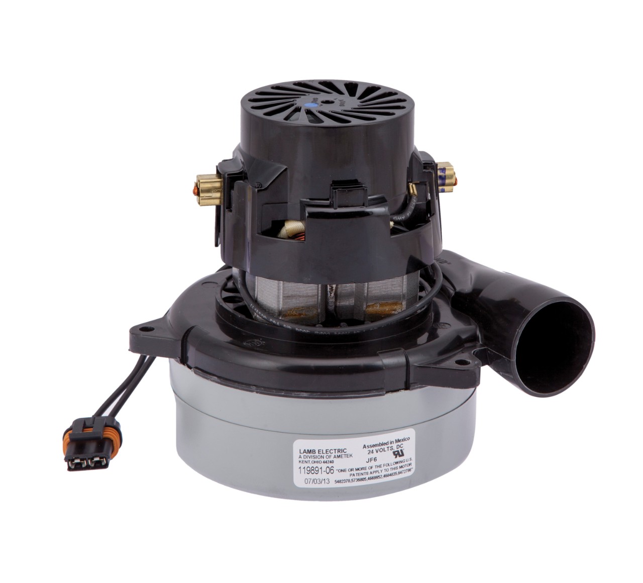 4033241 FAN, VACUUM, 5.7D, 024VDC, 2 STAGE [BPT] alt 1
