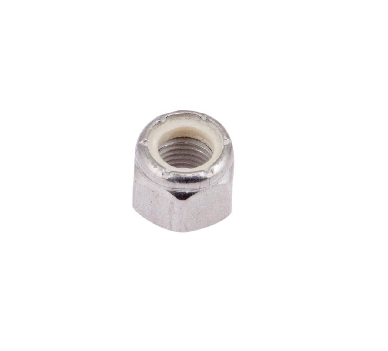 50269 Stainless Steel Hex Lock Nut - 0.468 x 0.56 in alt 1