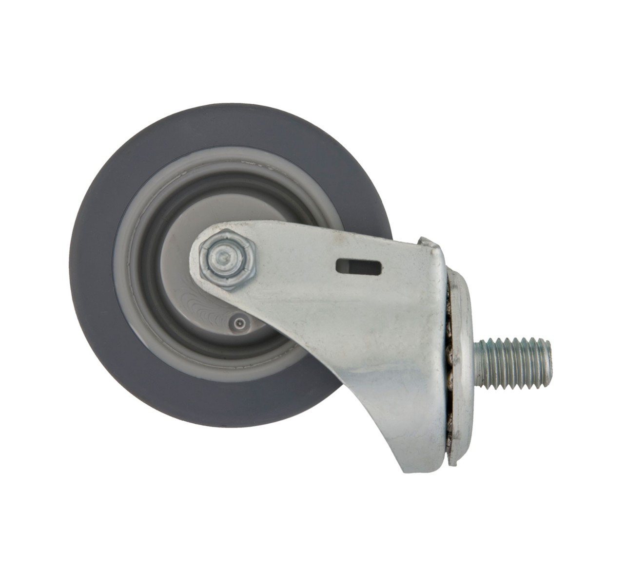 601443 Roulette pivotante en caoutchouc alt 1
