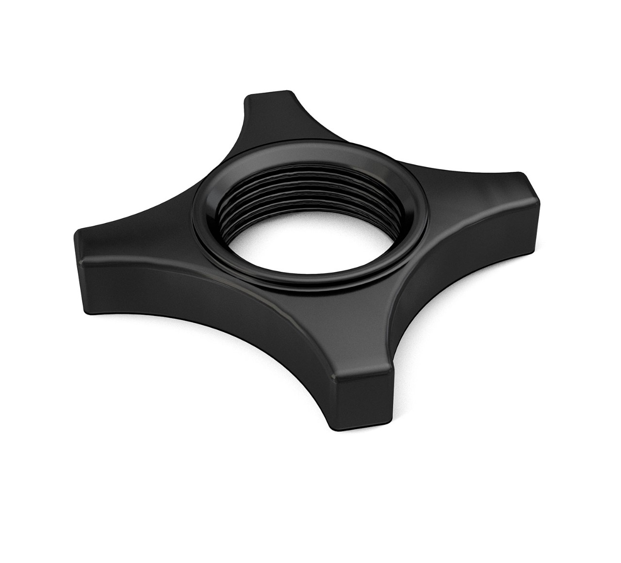 77227 Bouton en étoile Delrin - 3 x 0,5 po / 7,62 x 1,27 cm alt 1
